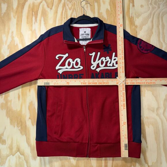 Vintage Y2K Zoo York Unbreakable 00s embroider track jacket - Picture 4 of 4